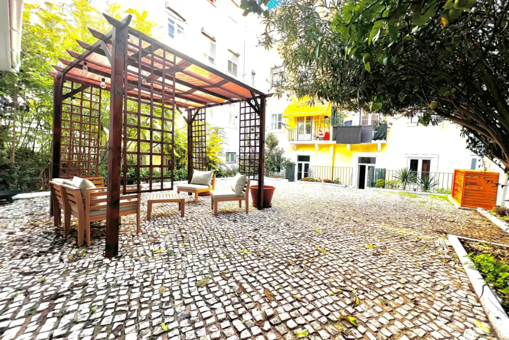Historic terrace guest house property for sale in Lisbon
